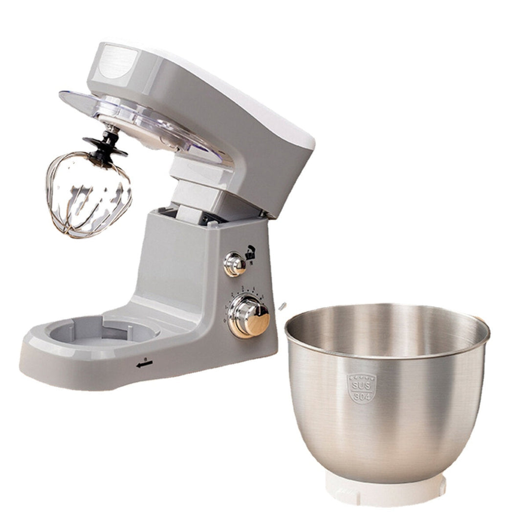 Electric Food Stand Mixer 600W Tilt-Head 6 Speed Stainless Steel Bowl for Knead Dough Egg-beater Image 4