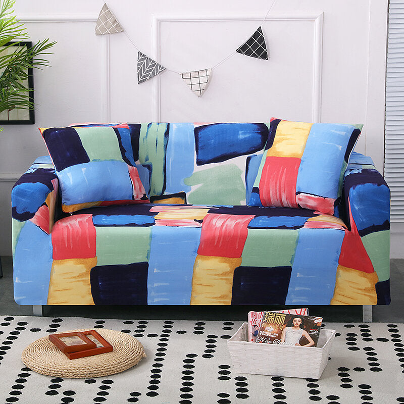 Elastic Sofa Couch Cover Sofa Protective Slipcover Settee Stretch Removable 1,2,3 Seater for Home Living Room Image 3