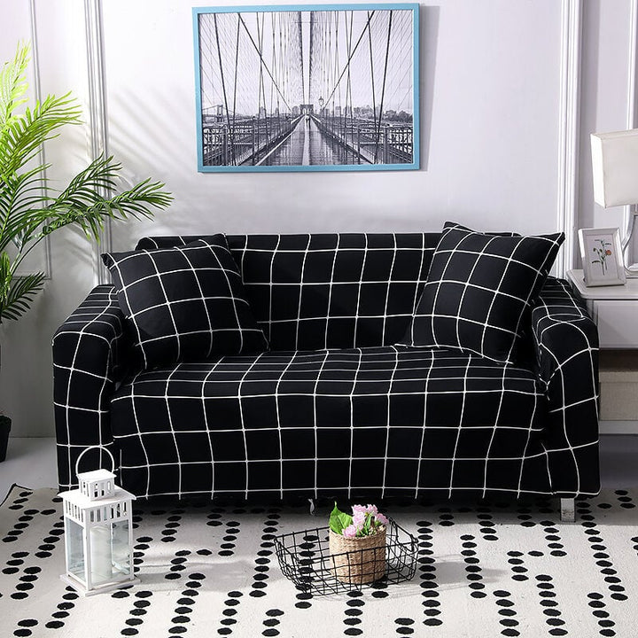 Elastic Sofa Couch Cover Sofa Protective Slipcover Settee Stretch Removable 1,2,3 Seater for Home Living Room Image 1