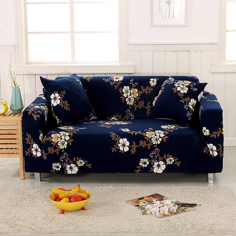 Elastic Sofa Couch Cover Sofa Protective Slipcover Settee Stretch Removable 1,2,3 Seater for Home Living Room Image 1