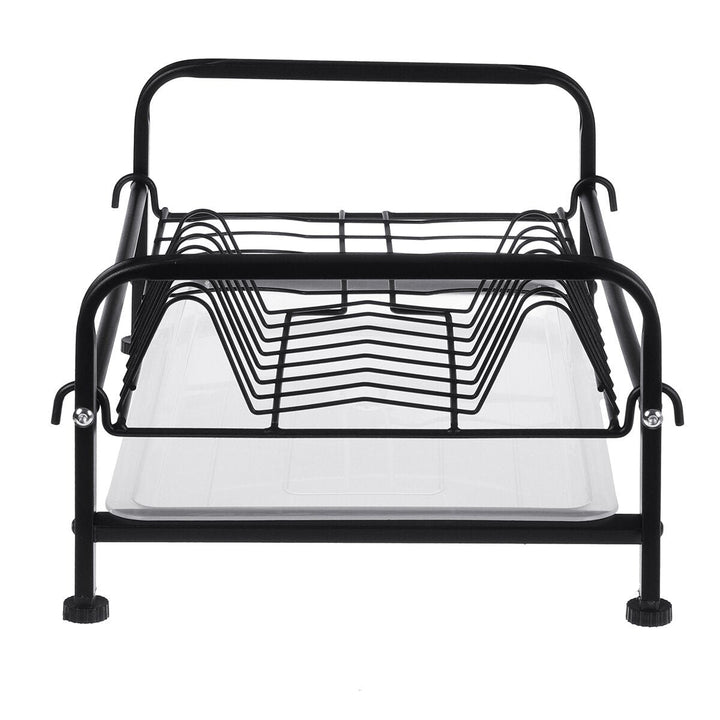 Dish Storage Rack Single Layer 43cm Kitchen Household Drain Rack Countertop Drying Dish Rack Image 2