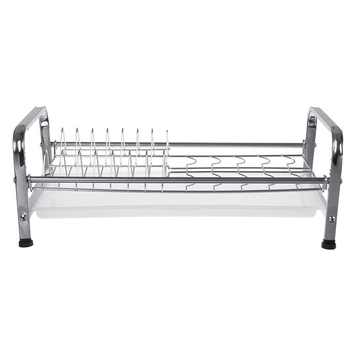 Dish Storage Rack Single Layer 43cm Kitchen Household Drain Rack Countertop Drying Dish Rack Image 6