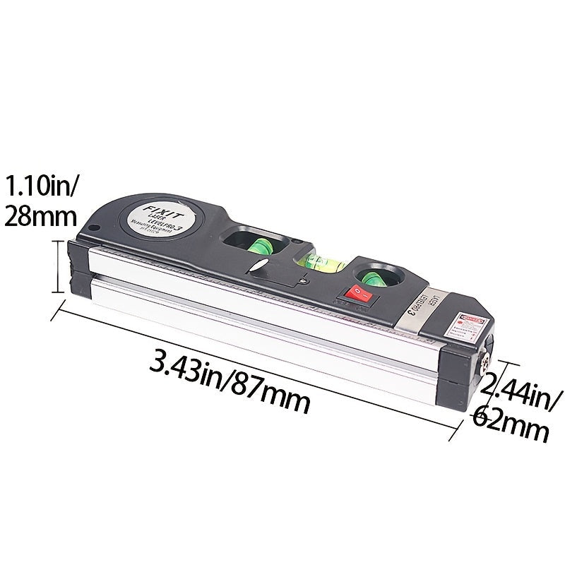 External Laser Level with Directions of 3 Horizontal Bubble and 3 Kinds Infrared Line Image 4