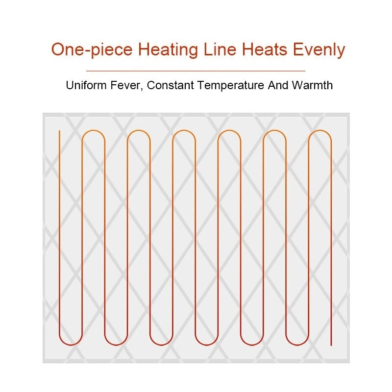 EU Plug Electric Heating Blanket Automatic Thermostat Double Body Warmer Bed Mattress Electric Heated Carpets Mat Heater Image 5