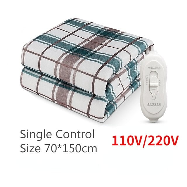 EU Plug Electric Heating Blanket Automatic Thermostat Double Body Warmer Bed Mattress Electric Heated Carpets Mat Heater Image 8