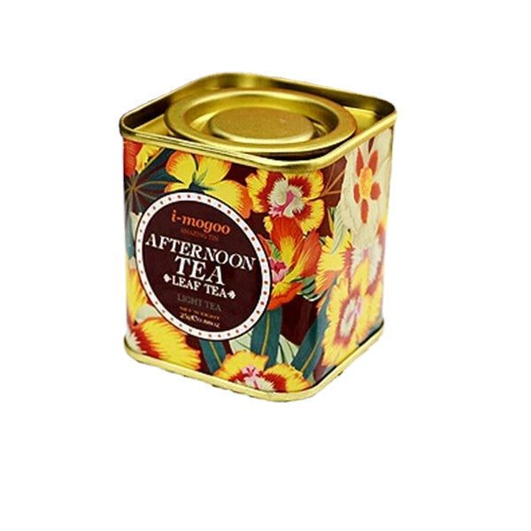 European Vintage Flower Tea Tin Box Candy Box Case Container Organization Image 7