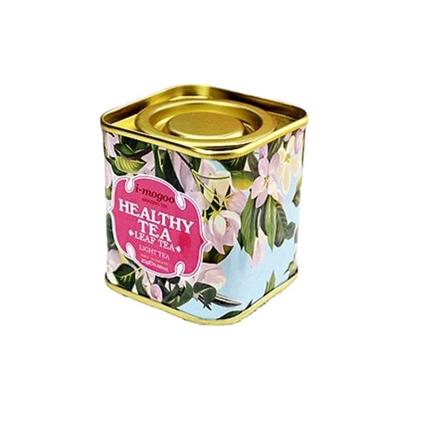 European Vintage Flower Tea Tin Box Candy Box Case Container Organization Image 8