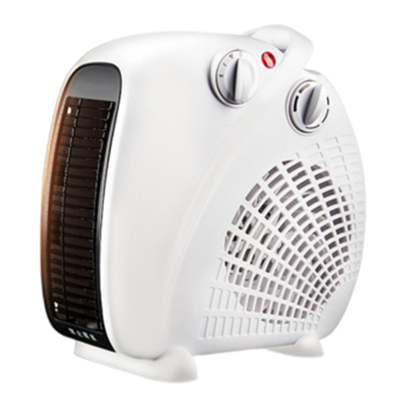 Electric heating fan home air heater small solar heater Mini bathroom energy saving heater Image 2