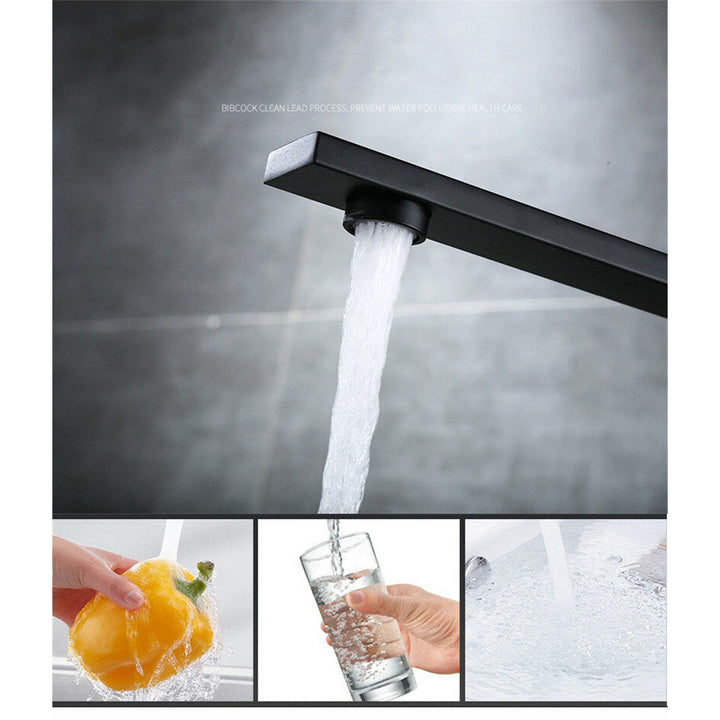 Electric Heating Faucet Splash-proof Sink Kitchen Hot and Cold Water Faucet Image 1