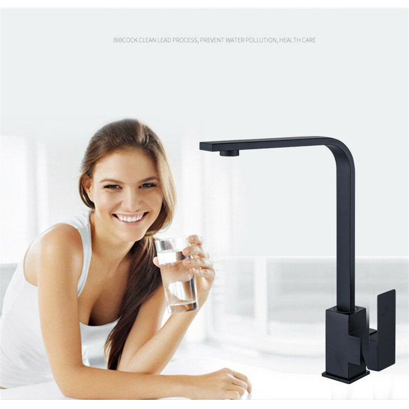 Electric Heating Faucet Splash-proof Sink Kitchen Hot and Cold Water Faucet Image 4