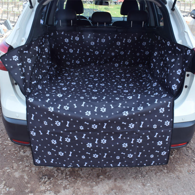 Extended Length Pet Dog Carriers Waterproof Rear Back SUV Travel Car Pet Mat Puppy Backseat Cover Protector Transportin Image 1