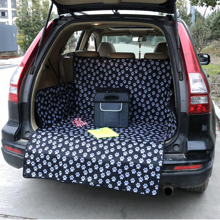 Extended Length Pet Dog Carriers Waterproof Rear Back SUV Travel Car Pet Mat Puppy Backseat Cover Protector Transportin Image 6