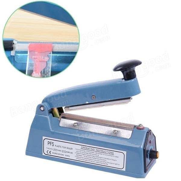 Electric Manual Vacuum Sealer Machine Food Tea Plastic Bag Heating Seal Ring Machine Image 4