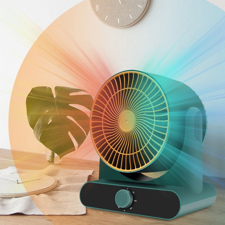 Electric Heater Mini Home Heating Fan Portable Desktop Office Space Heater Silent Warmer Fast Heater Hot Air for Room Image 2