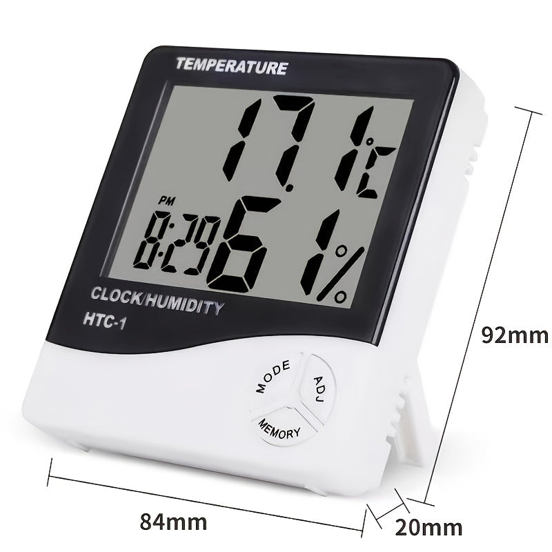 Electronic LED Digital Thermometer and Hygrometer for Office Lab And Factory Image 4