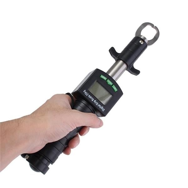 Electronic Control Device Fish Lip Tackle Gripper Grab Tool Fishing Grip Digital weighing Scale Image 3