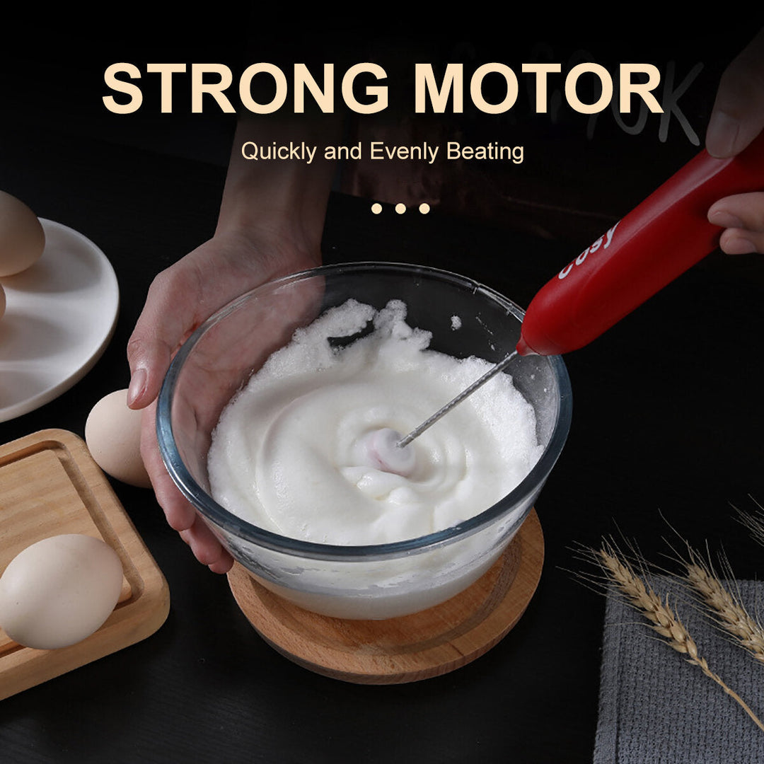 Electric Wireless Whisk Household Small Hand-held USB Charging Electric Automatic Cream Whisk Machine Milk Frother Image 6