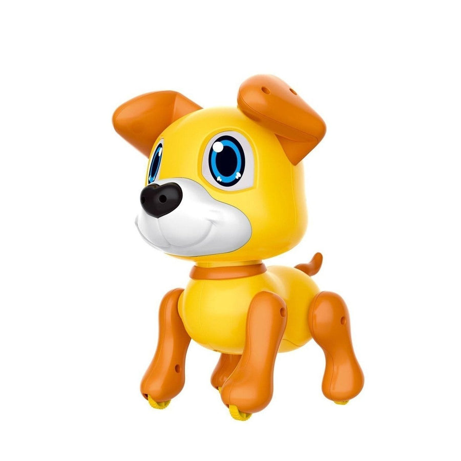 Electronic Robot Dog Toy with Gesture Sensing Lights and Puppy Sounds Intelligent Playing Music Image 1