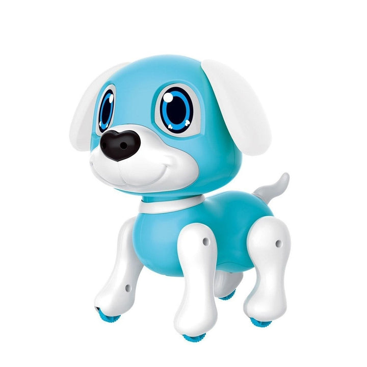 Electronic Robot Dog Toy with Gesture Sensing Lights and Puppy Sounds Intelligent Playing Music Image 1