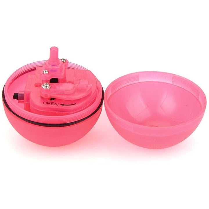 Electronic 360 Degree Self Rotating Ball Autoxic Rolling Ball LED Light Pet Cat Pet Toys Image 4