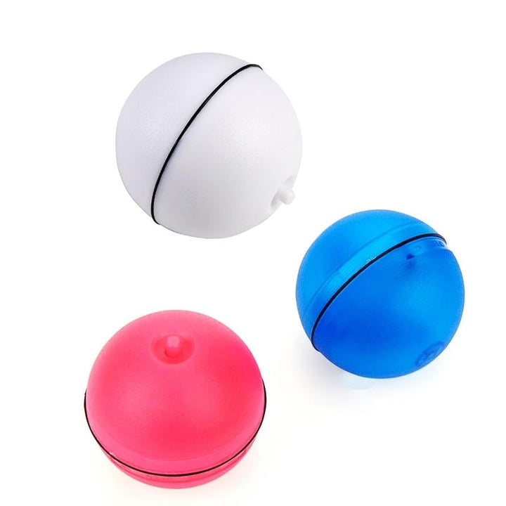 Electronic 360 Degree Self Rotating Ball Autoxic Rolling Ball LED Light Pet Cat Pet Toys Image 6