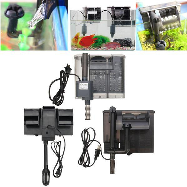 Fish Tank Aquarium Surface Hang on Pump External Hang On Filter Image 2