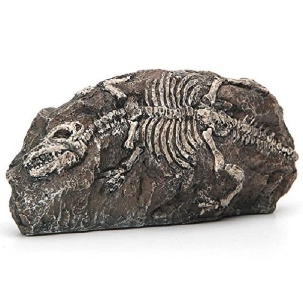 Fish Tank Ornament Aquarium Dinosaur Fossil Resin Cave Landscaping Decoration Image 1