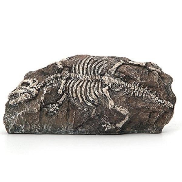 Fish Tank Ornament Aquarium Dinosaur Fossil Resin Cave Landscaping Decoration Image 3