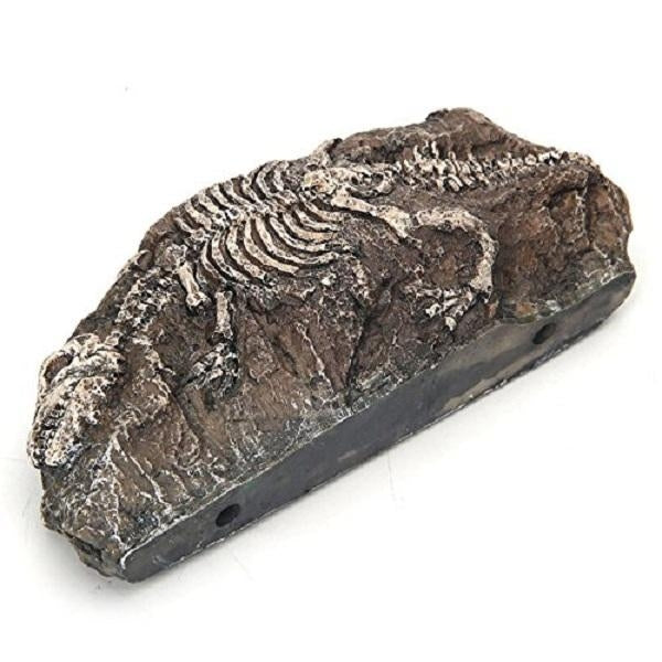 Fish Tank Ornament Aquarium Dinosaur Fossil Resin Cave Landscaping Decoration Image 4