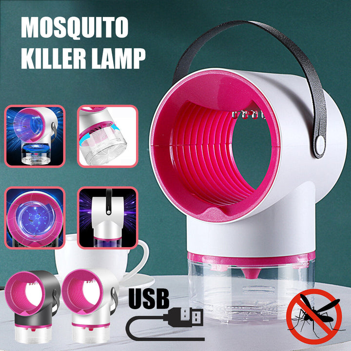 Electric USB Fly Zapper Mosquitoes Killer Bug Insect Pest LED Lamp UV Trap Control Image 1