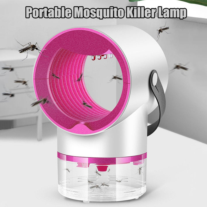 Electric USB Fly Zapper Mosquitoes Killer Bug Insect Pest LED Lamp UV Trap Control Image 8