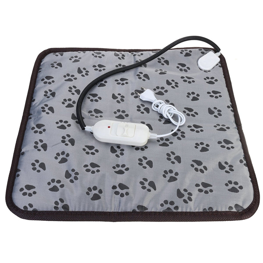 Electric Pet Heat Pad Heated Mat Bed Cat Whelping Winter Warm Mat Waterproof Image 4