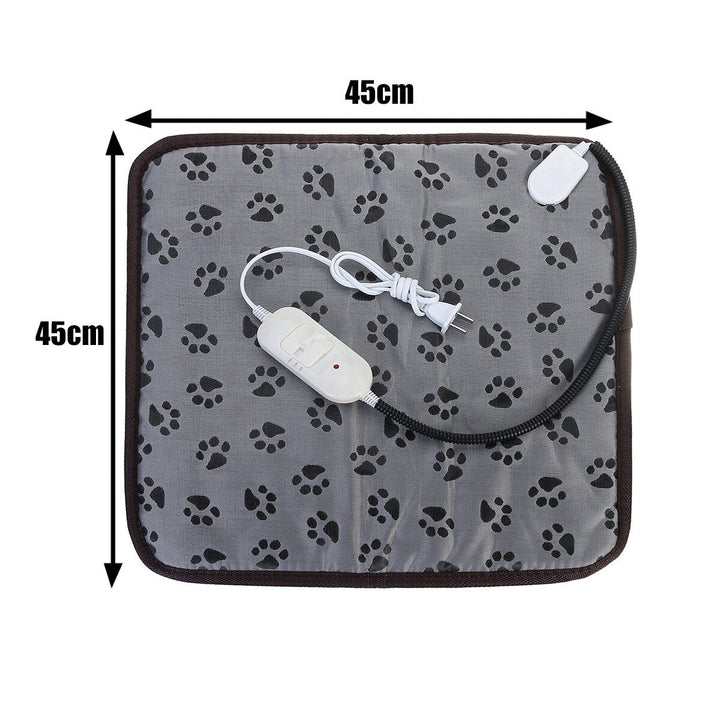 Electric Pet Heat Pad Heated Mat Bed Cat Whelping Winter Warm Mat Waterproof Image 7