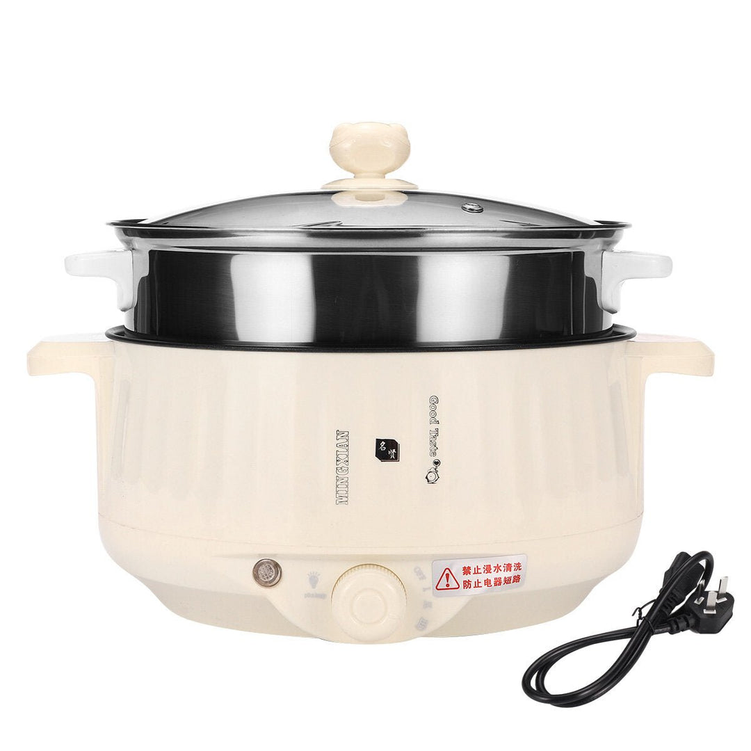 Electric Steamer Cooker 400W-1000W 1.7L/2.2L/2.7L Multi-function Cooking Pot Hot Pot Non-Stick Liner Image 1