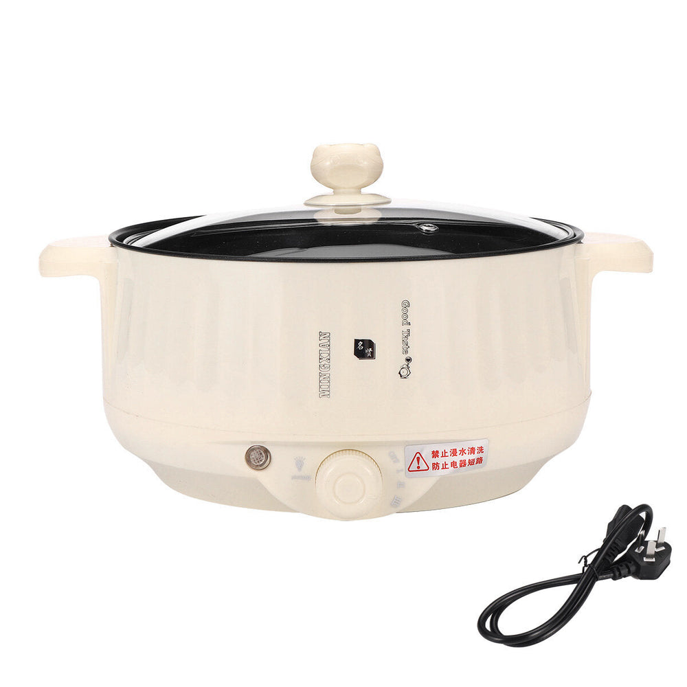 Electric Steamer Cooker 400W-1000W 1.7L/2.2L/2.7L Multi-function Cooking Pot Hot Pot Non-Stick Liner Image 2