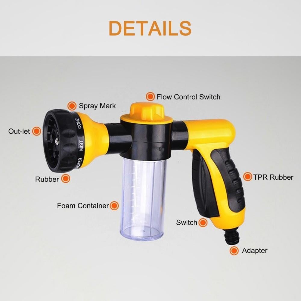 Foam Sprayer Garden Water Hose Nozzle Image 6