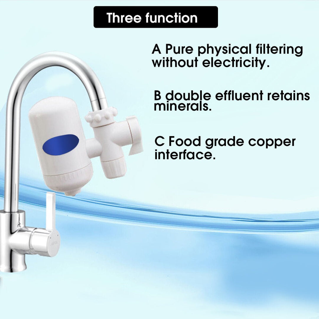 Faucet Tap Water Purifier Filter Kitchen Tap Water Filter Washing Vegetable and Cooking Water Filter Image 6