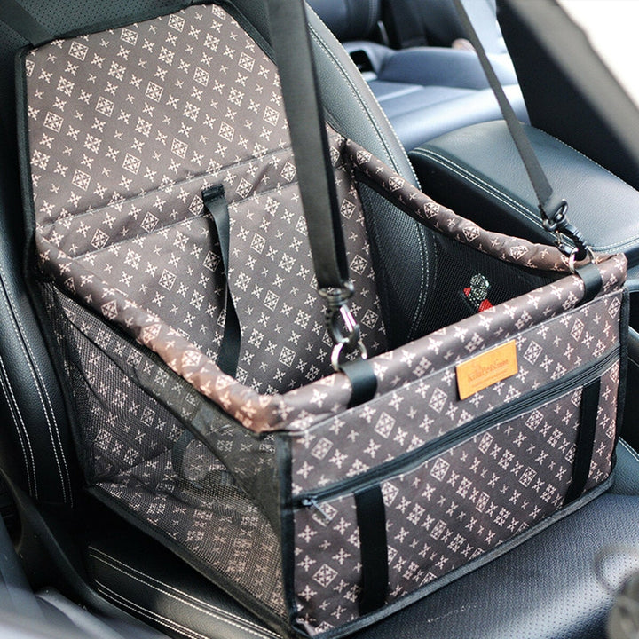 Foldable Pet Dog Car Seat Cover Safe Basket Protector Puppy Travel Pet Carrier Bag Image 3