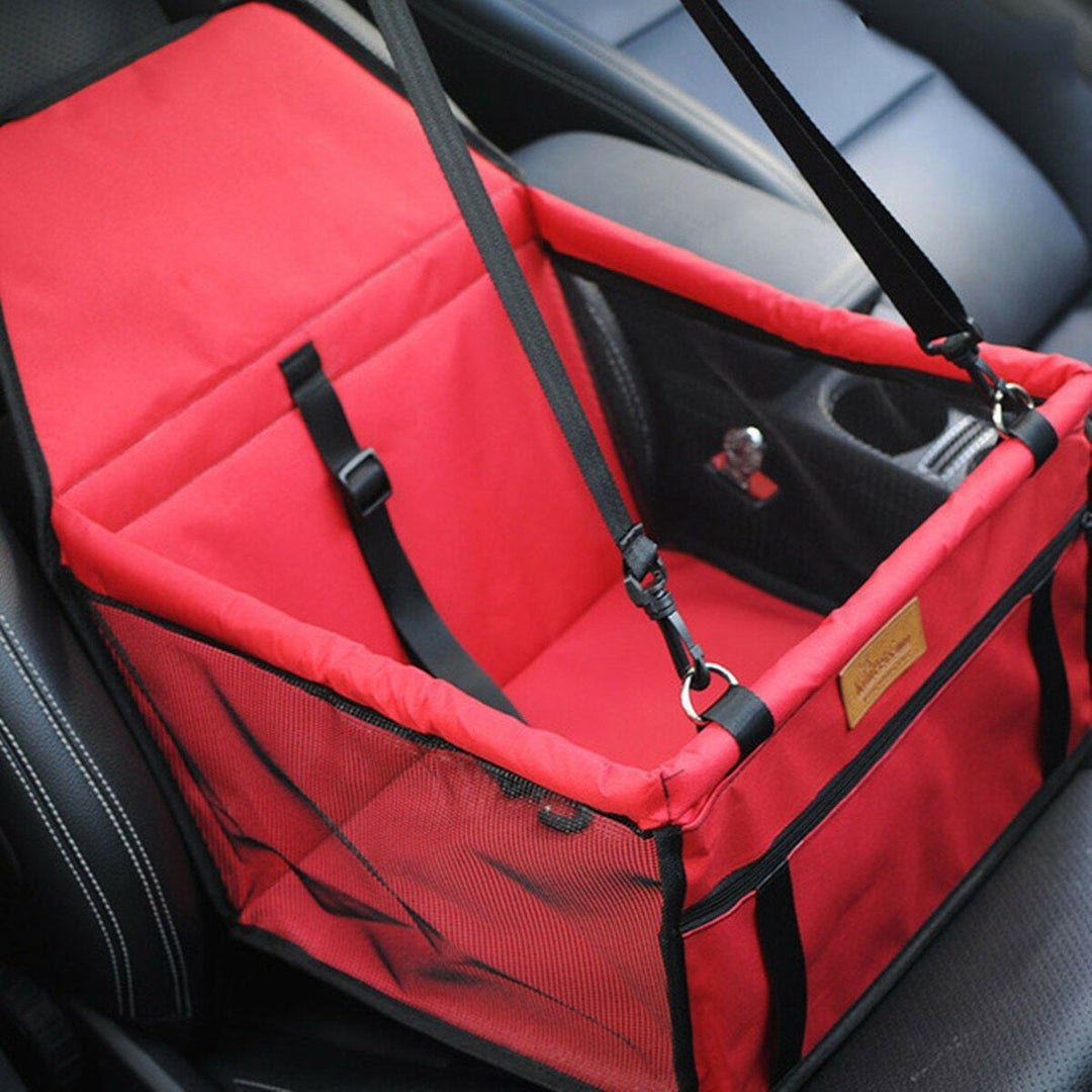 Foldable Pet Dog Car Seat Cover Safe Basket Protector Puppy Travel Pet Carrier Bag Image 4