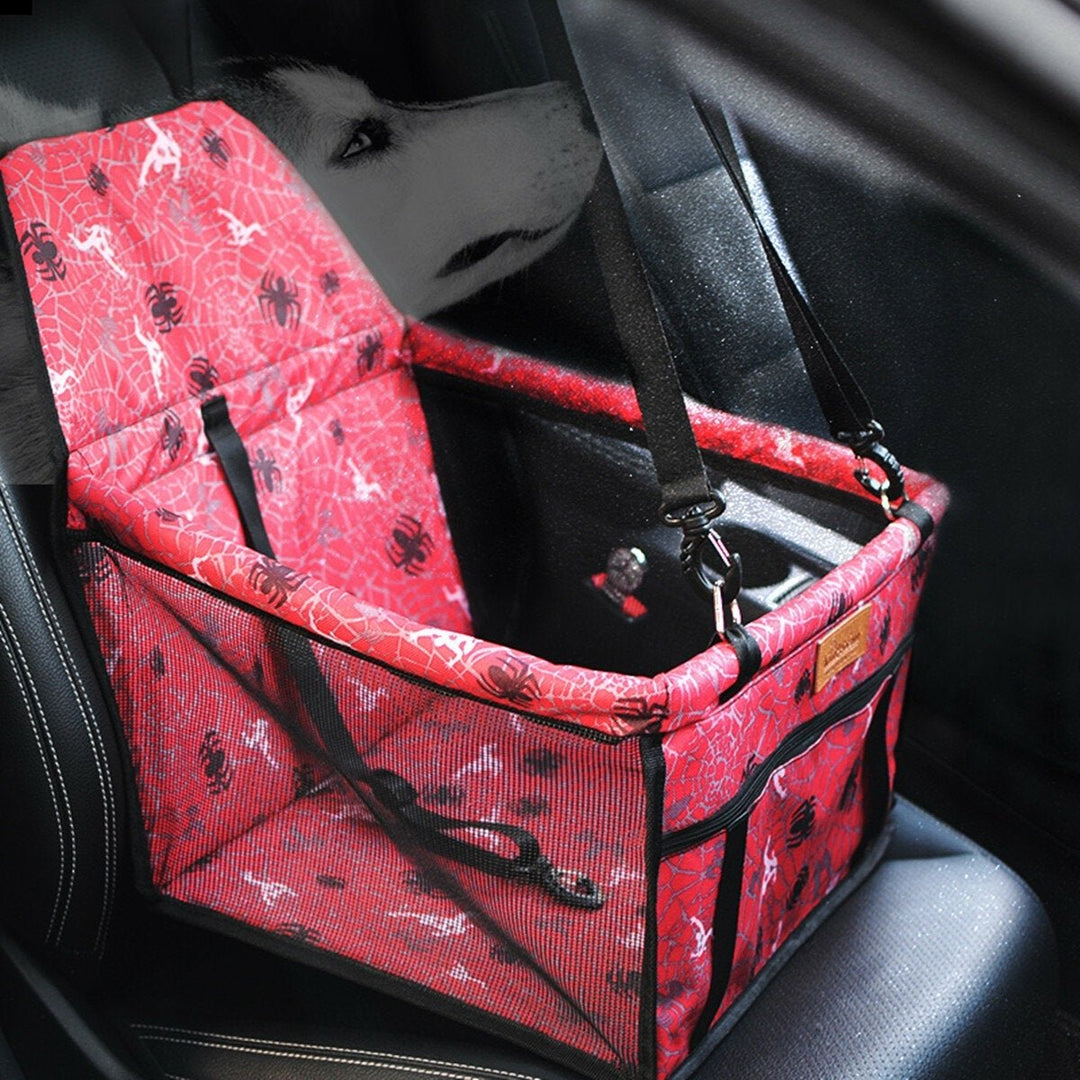 Foldable Pet Dog Car Seat Cover Safe Basket Protector Puppy Travel Pet Carrier Bag Image 1