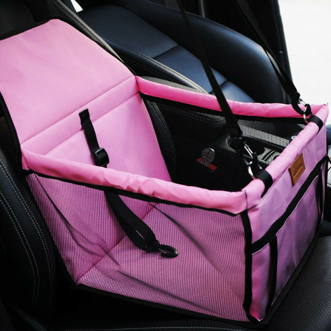 Foldable Pet Dog Car Seat Cover Safe Basket Protector Puppy Travel Pet Carrier Bag Image 10