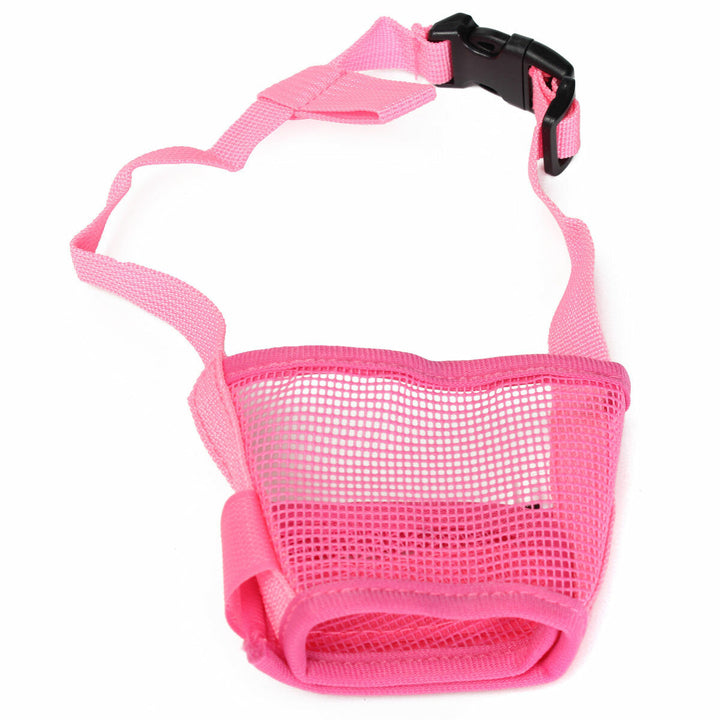 Fashion Adjustable Nylon Dog Muzzle Pet Puppy Mesh Mouth Mask Anti Biting Barking S-XL Image 5