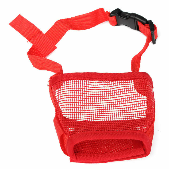 Fashion Adjustable Nylon Dog Muzzle Pet Puppy Mesh Mouth Mask Anti Biting Barking S-XL Image 1