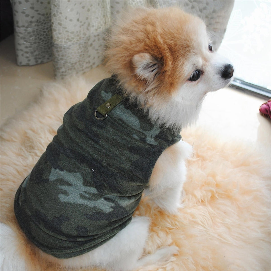 Fleece Winter Dog Clothes Small Large Big Dogs Pet Coats Vest Jacket Pet Warm Clothes Image 4