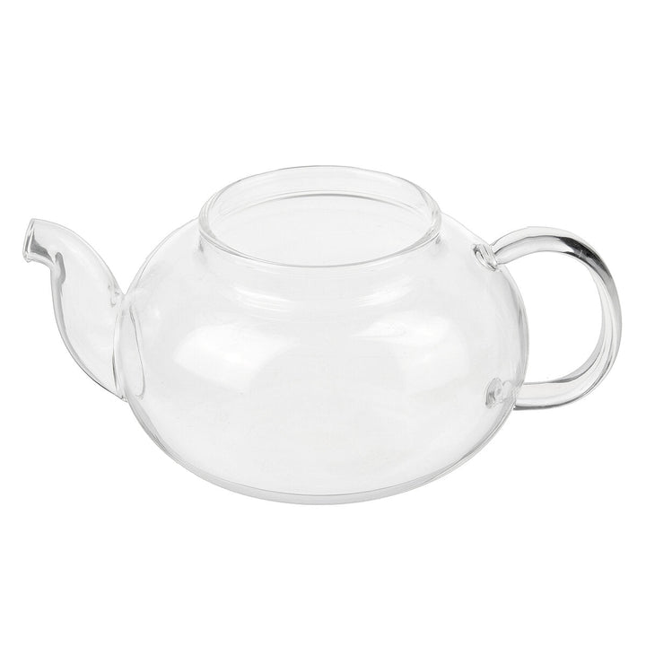 Glass Teapot 600-1000ML Coffee Tea Pot With Stainless Steel Glass Filter Infuser Image 7