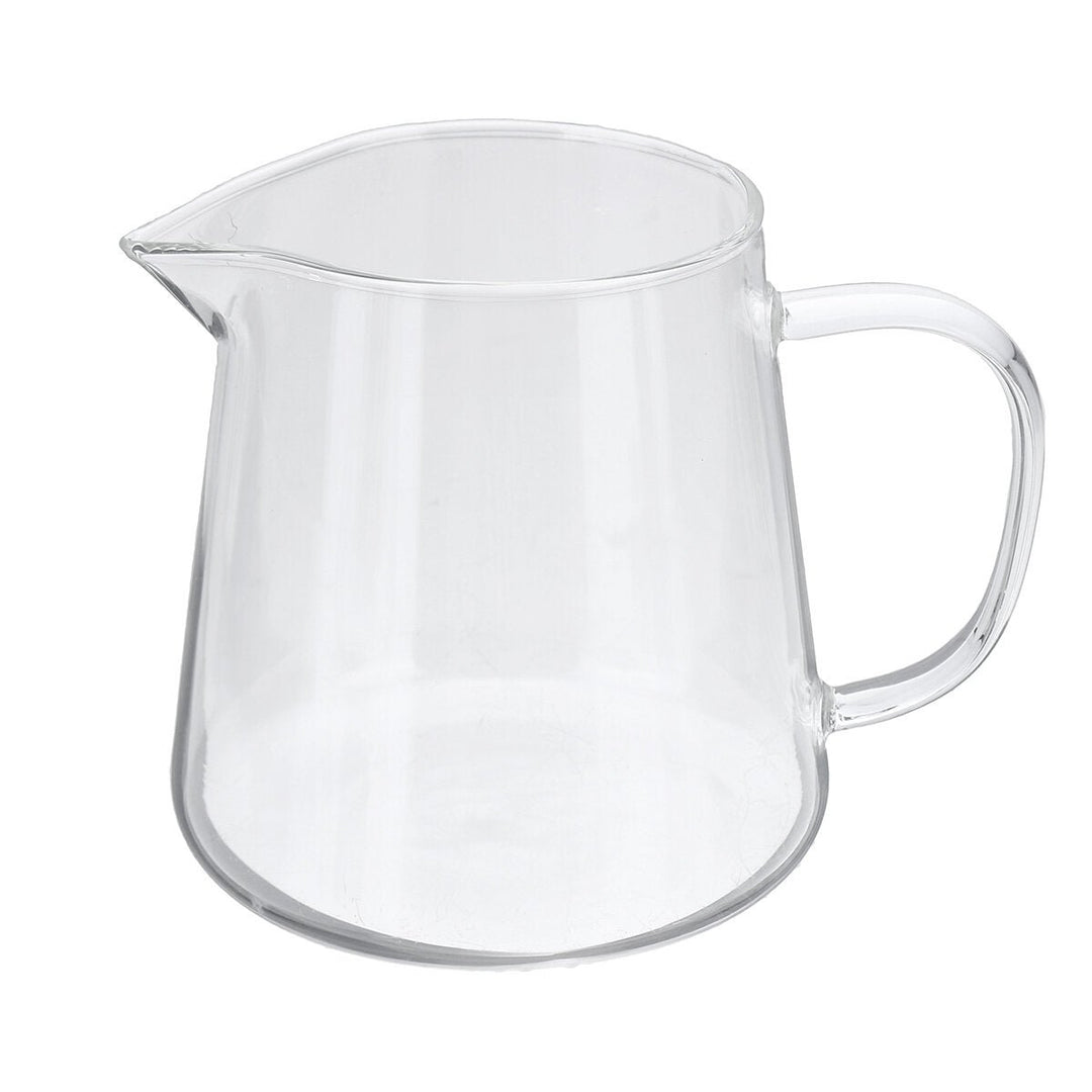 Glass Teapot 600-1000ML Coffee Tea Pot With Stainless Steel Glass Filter Infuser Image 9