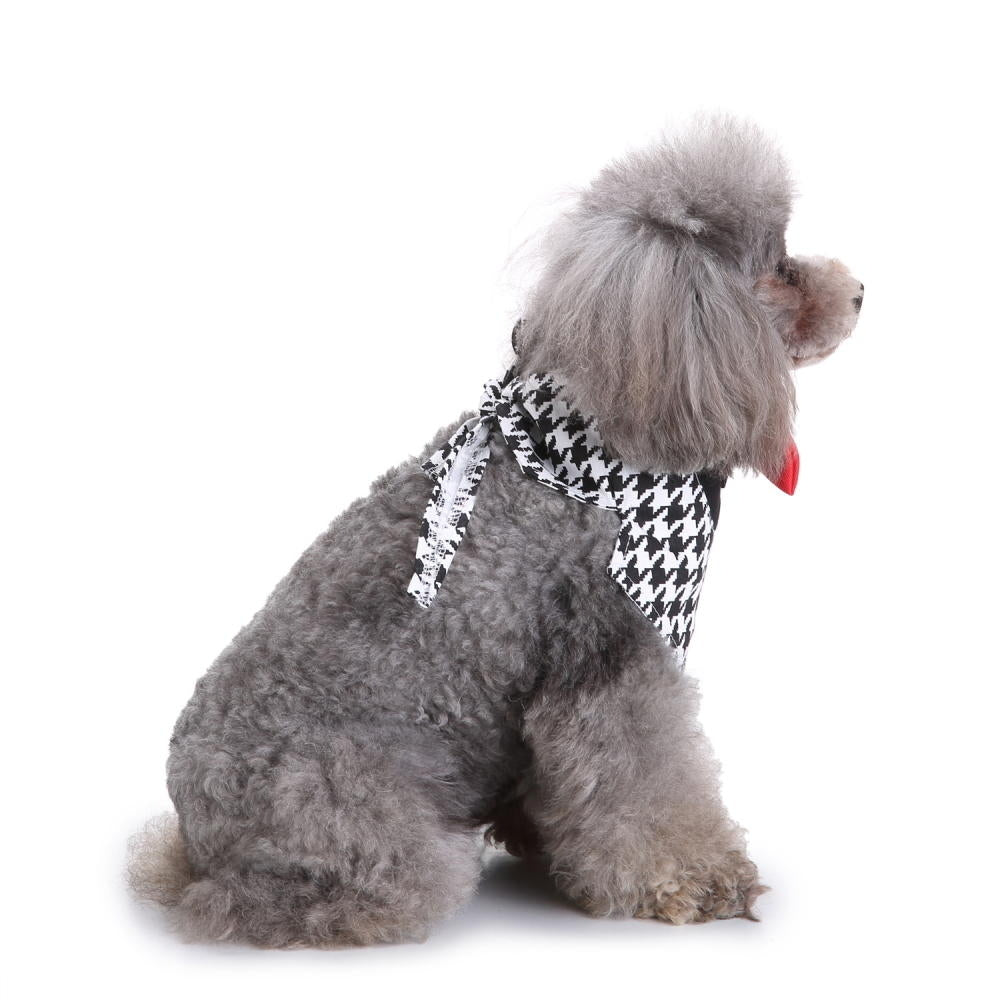 Formal Dog Bow Ties Tuxedo Bandana Collar with Bowtie Adjustable Neckerchief for Party DTTT Image 4