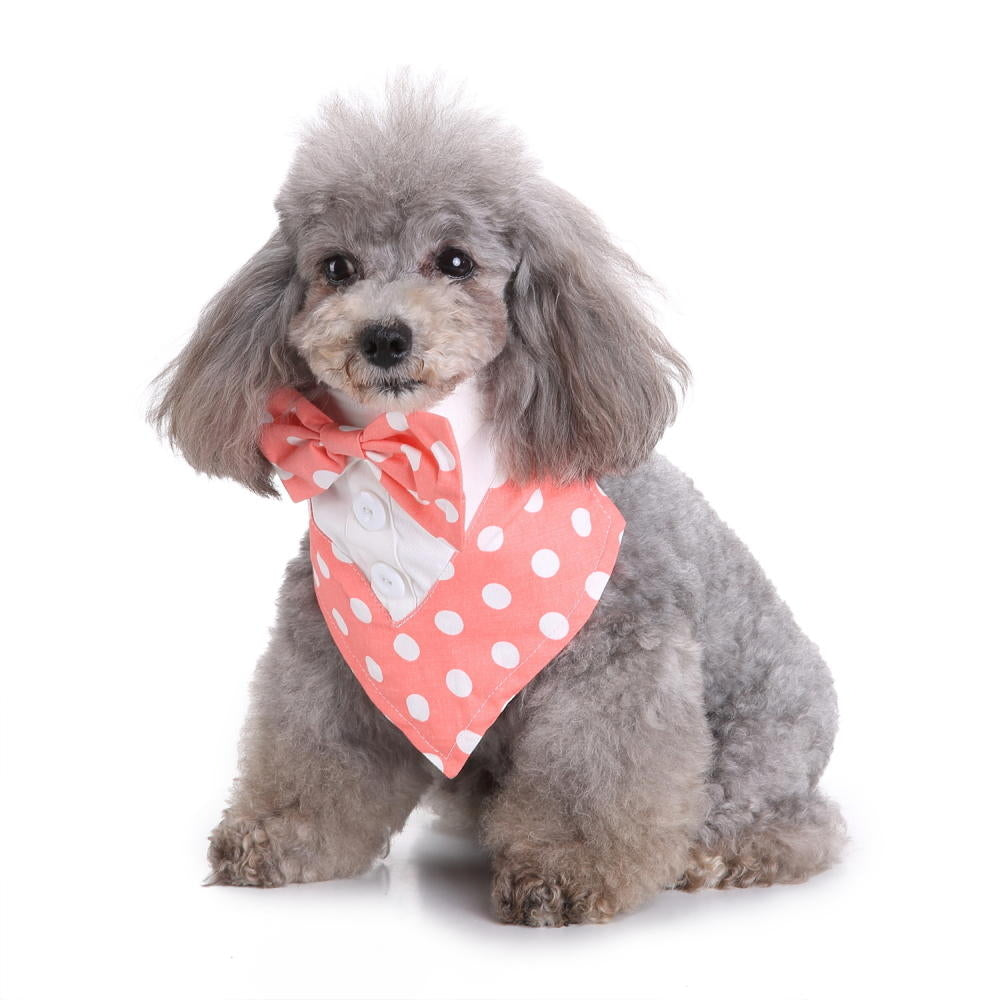 Formal Pets Bowtie Dog Cat Pets Adjustable Bow Ties and Collar Image 4