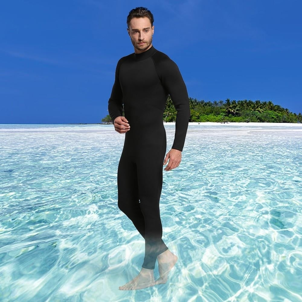 Full Body Wetsuit Swimming Surfing Diving Snorkeling Suit Jumpsuit Image 4