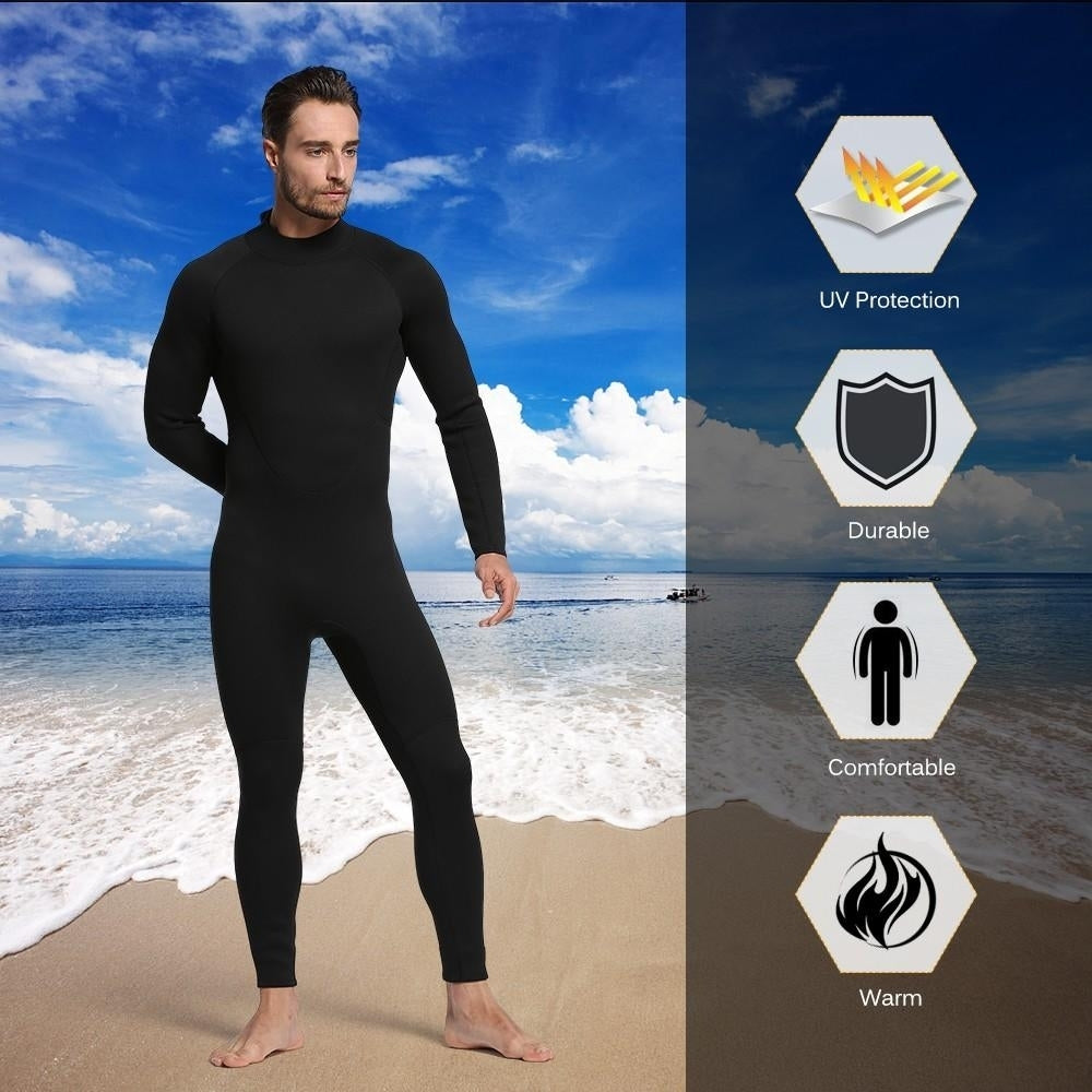 Full Body Wetsuit Swimming Surfing Diving Snorkeling Suit Jumpsuit Image 10